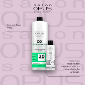 Água Oxigenada Descolorante Capilar 20V Salon Opus 100ml
