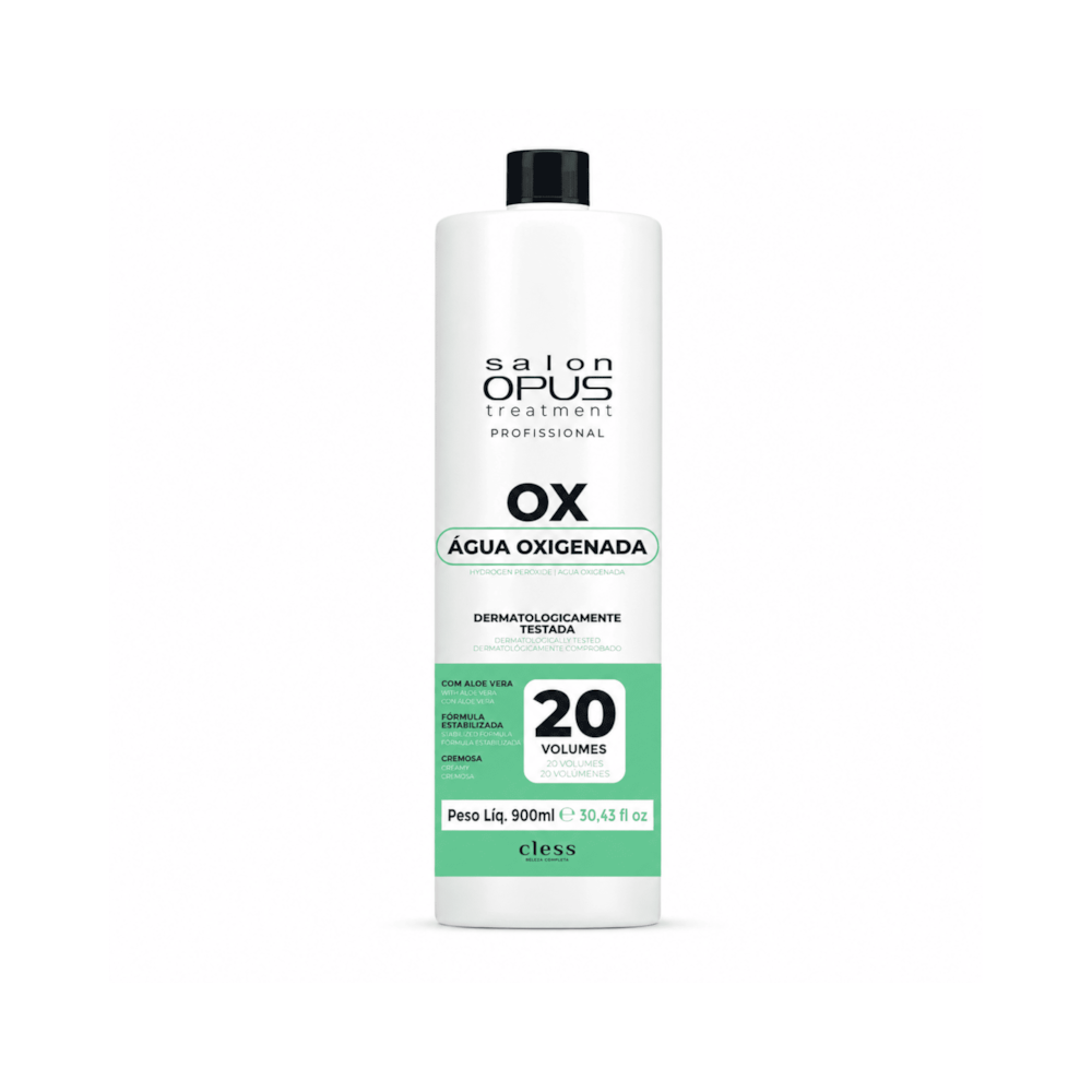 Água Oxigenada Descolorante Capilar 20V Salon Opus 900ml