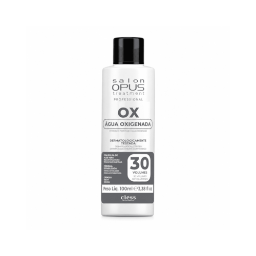 Água Oxigenada Descolorante Capilar 30V Salon Opus 100ml