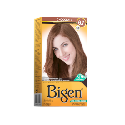 Bigen Tintura Capilar à base de água 6.7 Chocolate
