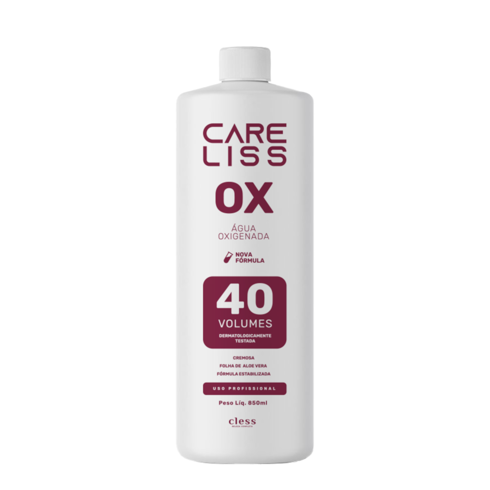 Care Liss Água Oxigenada 40 volumes 850ml