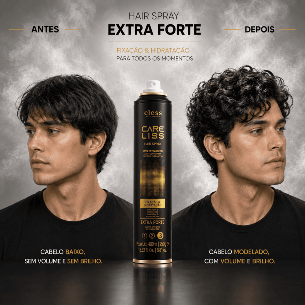 Care Liss Hair Spray  Extra Forte 400ml
