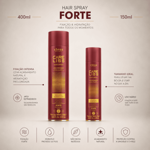 Care Liss Hair Spray  Forte 400ml