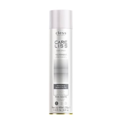 Care Liss Hair Spray  Normal Fixa Solto 400ml
