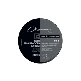 Cera Modeladora Capilar Fixação Extra Forte Efeito Matte 50g Charming
