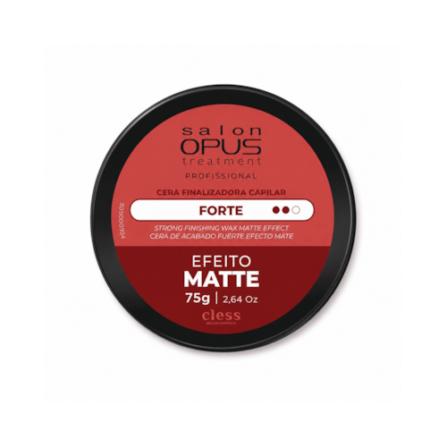Cera Modeladora Capilar Fixação Forte Matte Salon Opus 75g