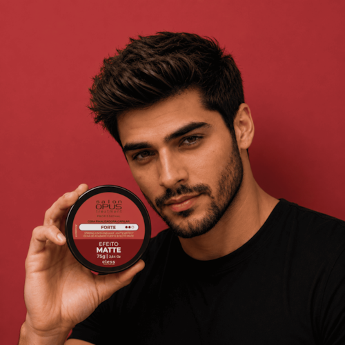 Cera Modeladora Capilar Fixação Forte Matte Salon Opus 75g