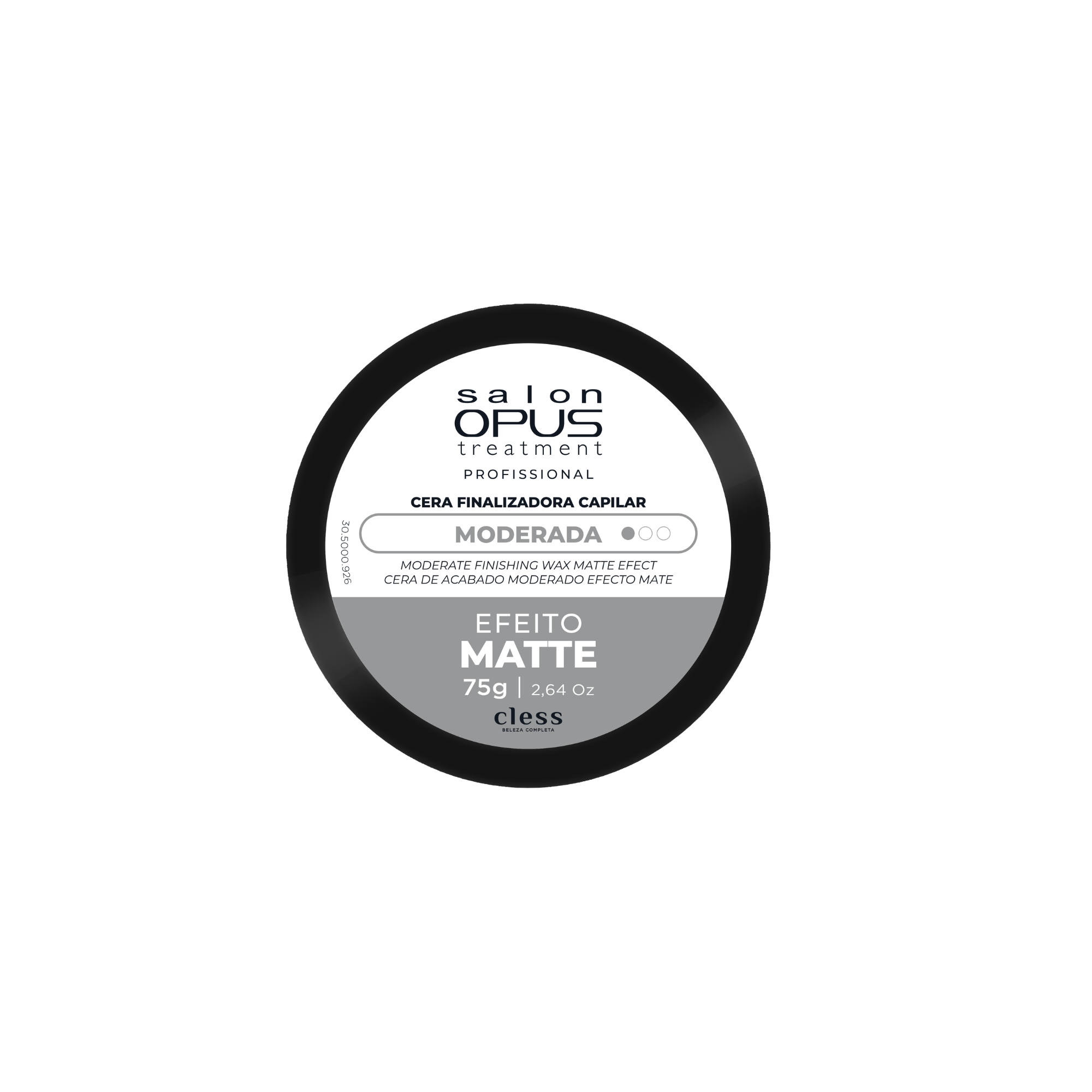 Cera Modeladora Fixação Moderada Matte Salon Opus 75g