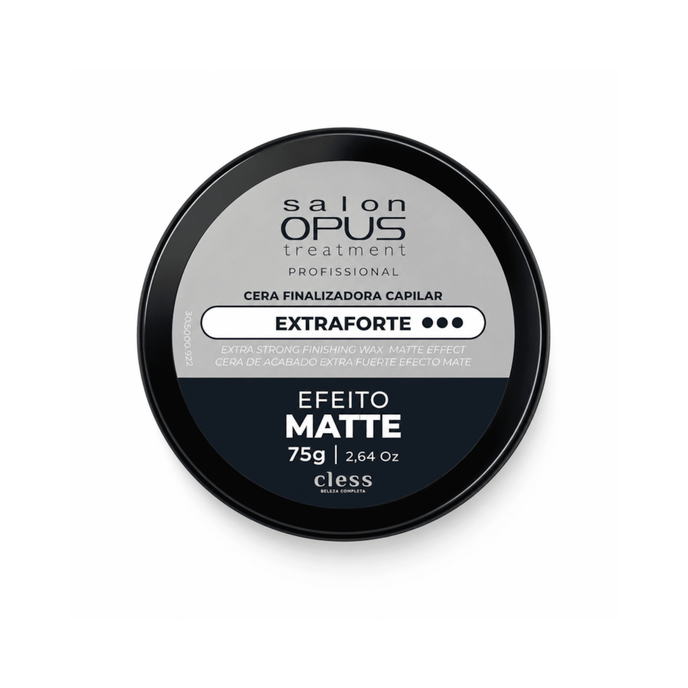 Cera Modeladora Fixação Moderada Matte Salon Opus 75g