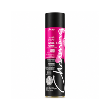 Charming Hair Spray Extra Forte Outubro Rosa Edição limitada 400ml