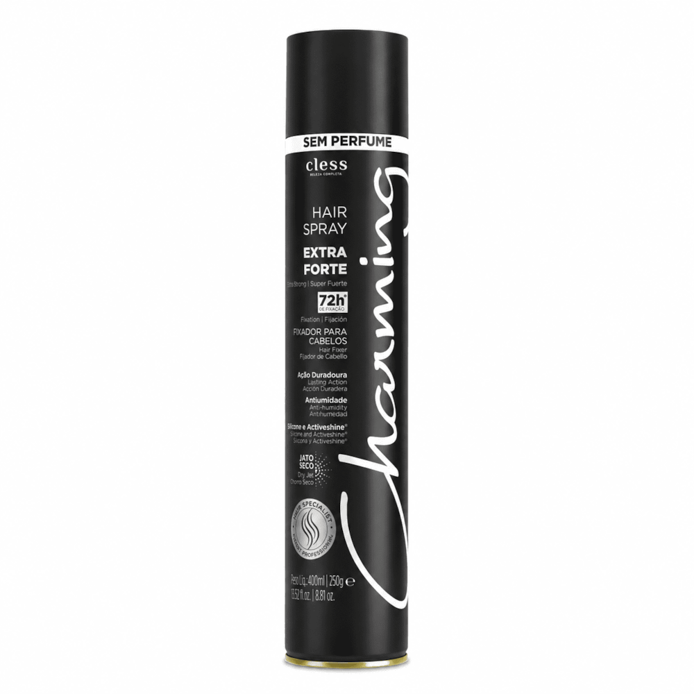 Charming Hair Spray Extra Forte Sem Perfume 400ml