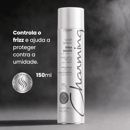 Charming Hair Spray Fixador Normal Fixa Solto 150ml