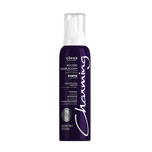 Charming Mousse Modeladora Capilar Fixação Forte 140ml