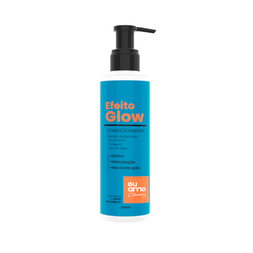 Condicionador Argan Efeito Glow Eu Amo Charming 200ml