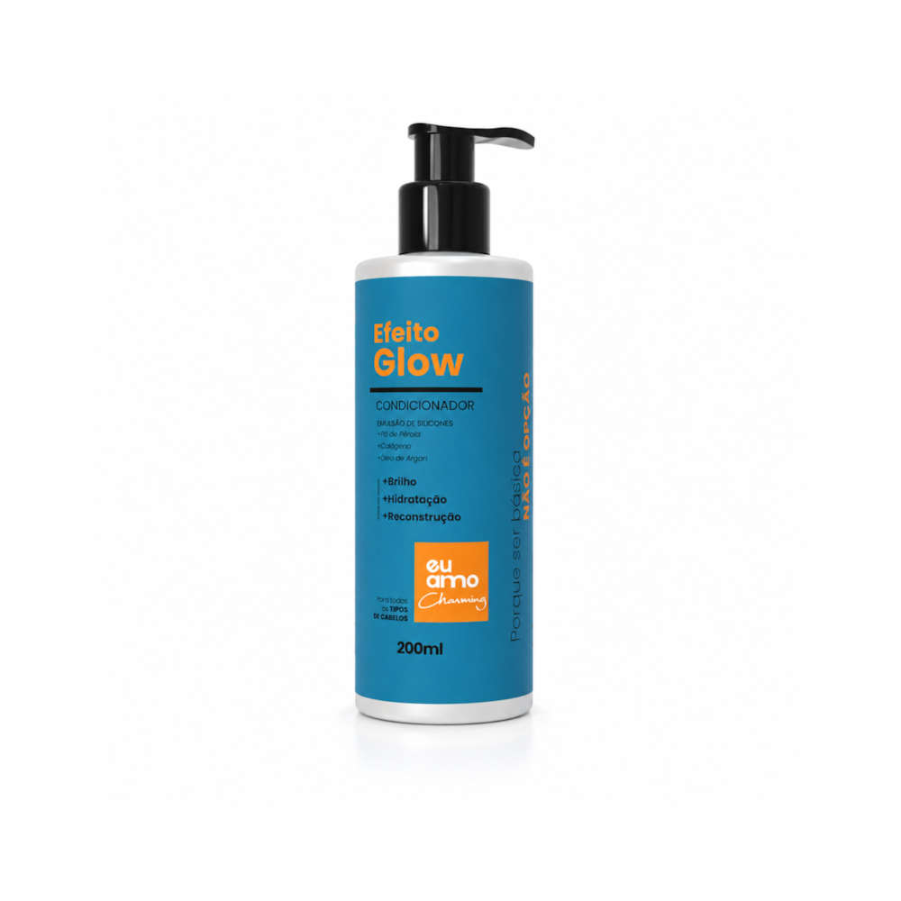 Condicionador Argan Efeito Glow Eu Amo Charming 200ml