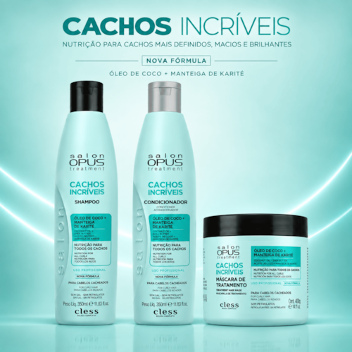 Condicionador Cachos Incríveis Salon Opus 350ml