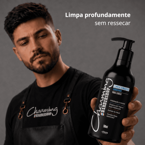 Condicionador Hidratante Masculino Charming Barbershop 500ml