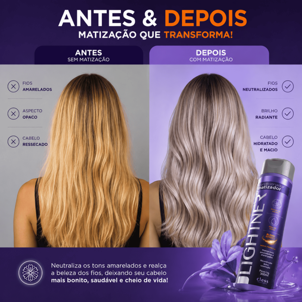 Condicionador Matizador Blond Violet Lightner 300ml
