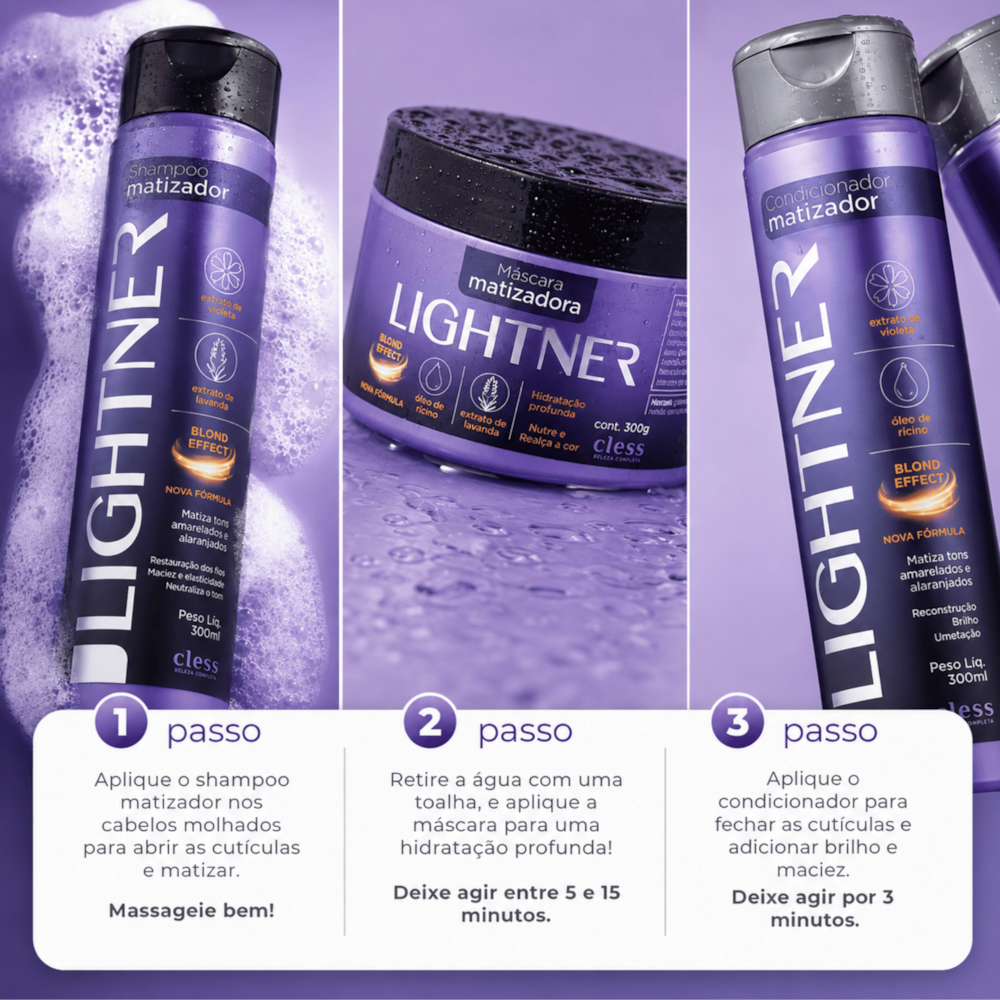 Condicionador Matizador Blond Violet Lightner 300ml