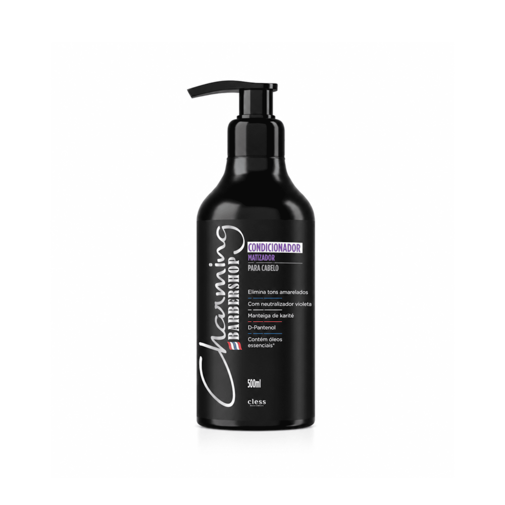 Condicionador Matizador Masculino Charming Barbershop 500ml
