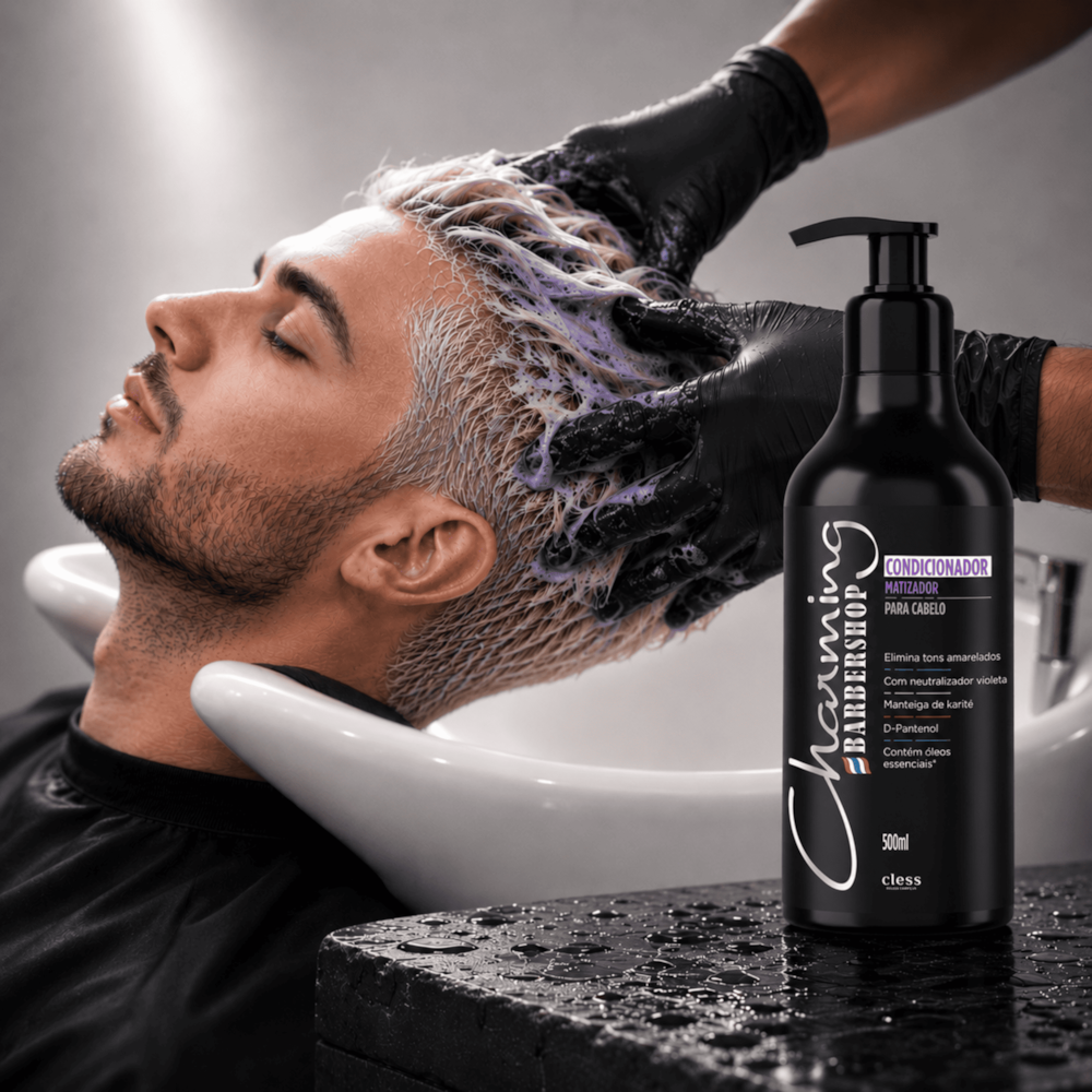 Condicionador Matizador Masculino Charming Barbershop 500ml