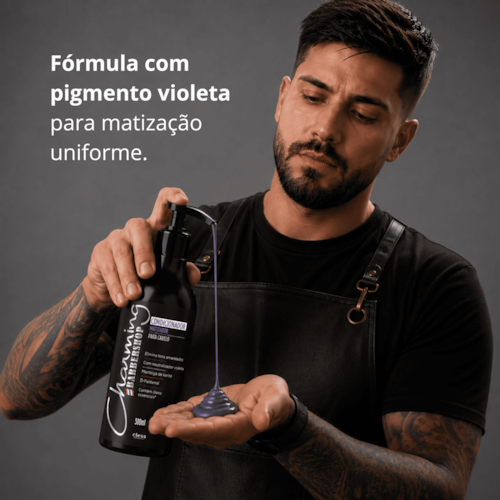 Condicionador Matizador Masculino Charming Barbershop 500ml