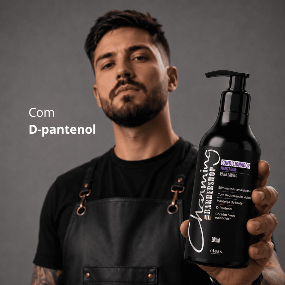 Condicionador Matizador Masculino Charming Barbershop 500ml