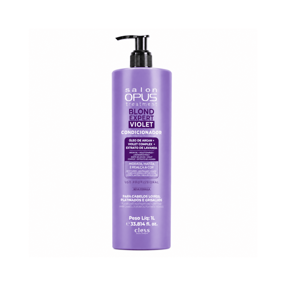 Condicionador Profissional Blond Violet Salon Opus 1 Litro