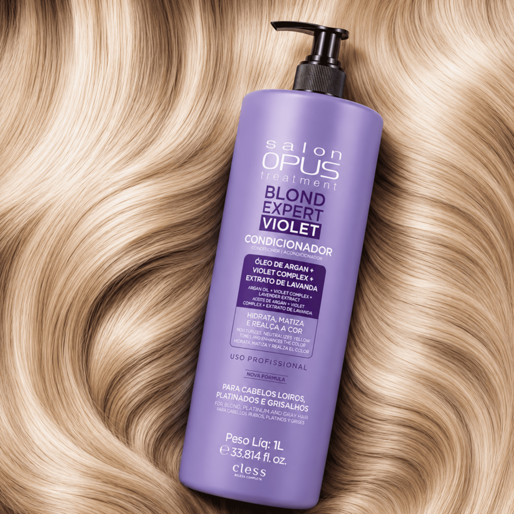 Condicionador Profissional Blond Violet Salon Opus 1 Litro