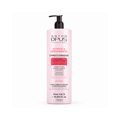 Condicionador Profissional  Nutrição & Crescimento Salon Opus 1L