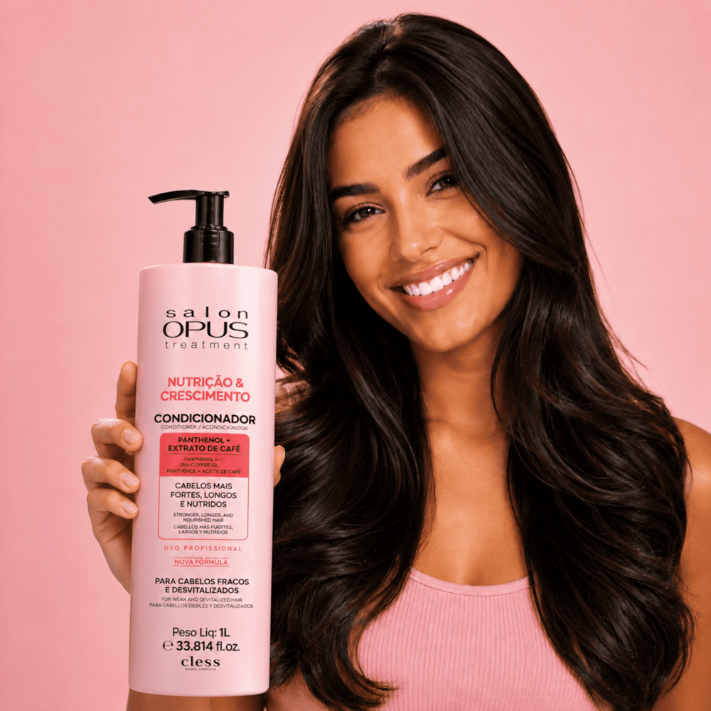 Condicionador Profissional  Nutrição & Crescimento Salon Opus 1L