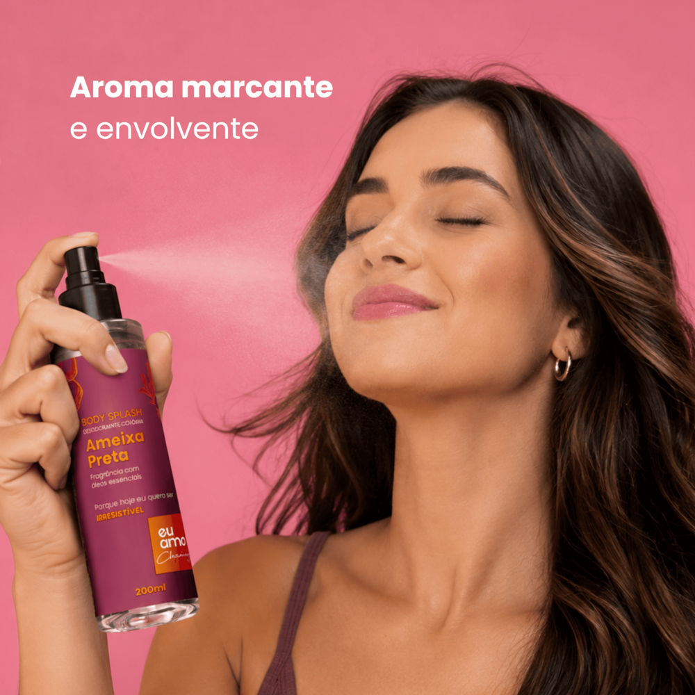 Eu Amo Charming Body Splash Ameixa Preta 200ml