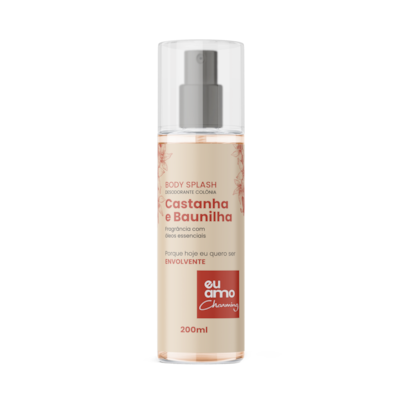 Eu Amo Charming Body Splash Castanhas e Baunilha 200ml