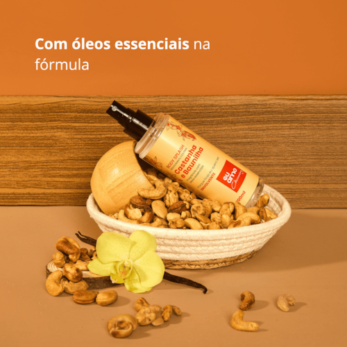 Eu Amo Charming Body Splash Castanhas e Baunilha 200ml