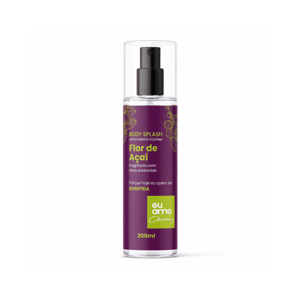 Eu Amo Charming Body Splash Flor de Açaí 200ml