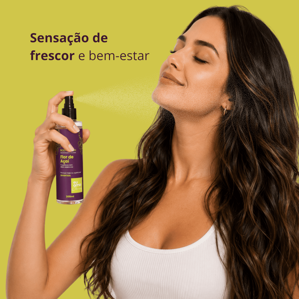 Eu Amo Charming Body Splash Flor de Açaí 200ml