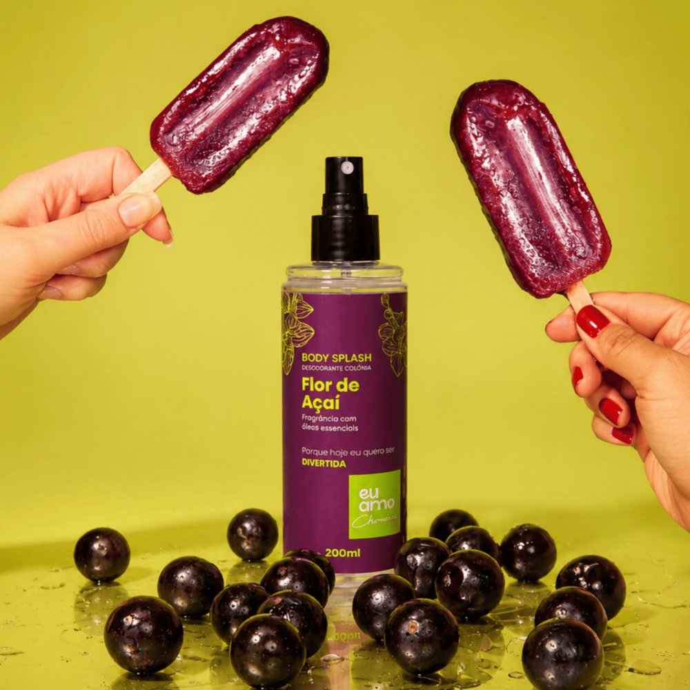 Eu Amo Charming Body Splash Flor de Açaí 200ml