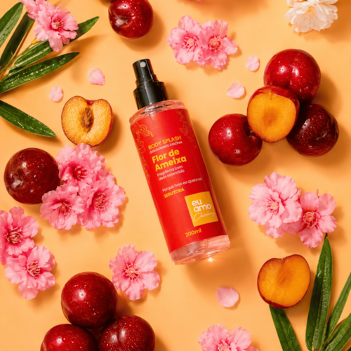 Eu Amo Charming Body Splash Flor de Ameixa 200ml