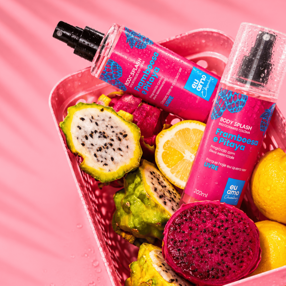 Eu Amo Charming Body Splash Framboesa e Pitaya 200ml