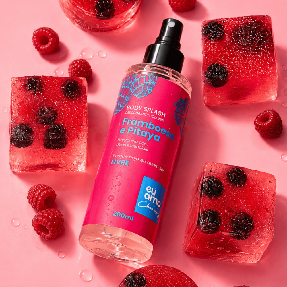 Eu Amo Charming Body Splash Framboesa e Pitaya 200ml