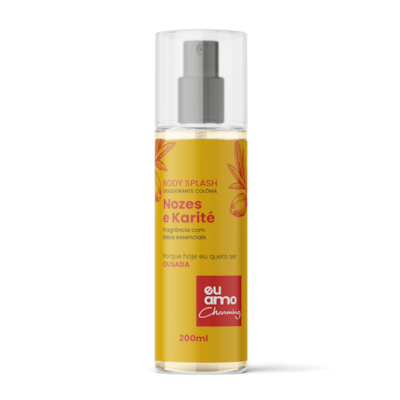 Eu Amo Charming Body Splash Nozes e Karite 200ml