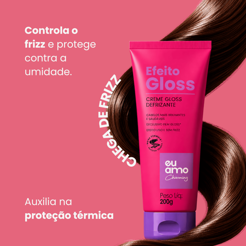 Eu Amo Charming Creme Gloss Defrizante 200g