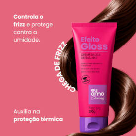 Eu Amo Charming Creme Gloss Defrizante 200g