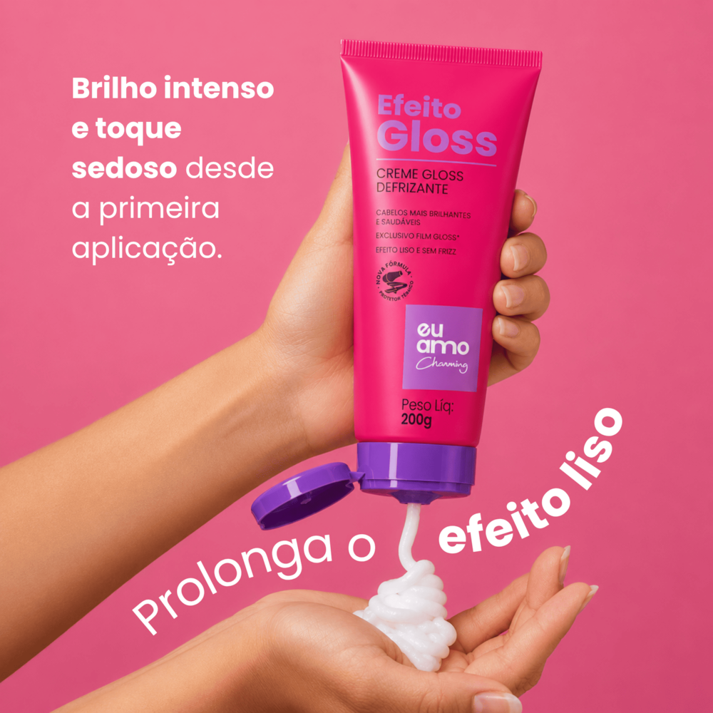 Eu Amo Charming Creme Gloss Defrizante 200g