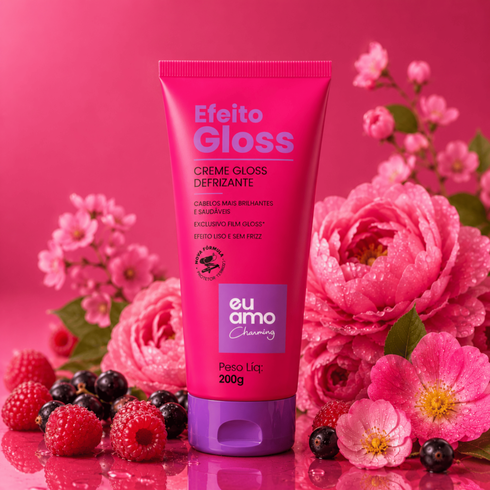 Eu Amo Charming Creme Gloss Defrizante 200g