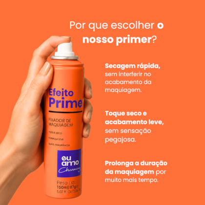 Eu Amo Charming Fixador de Maquiagem 150ml