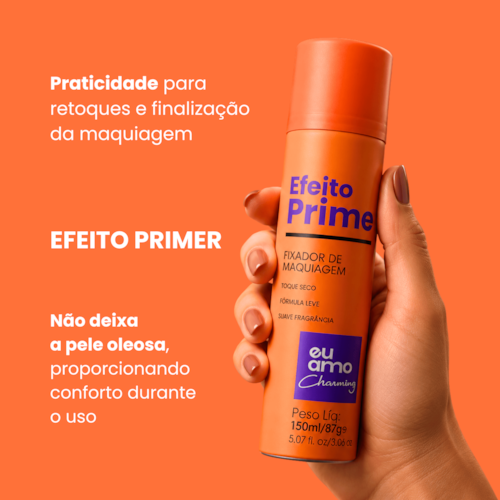 Eu Amo Charming Fixador de Maquiagem 150ml