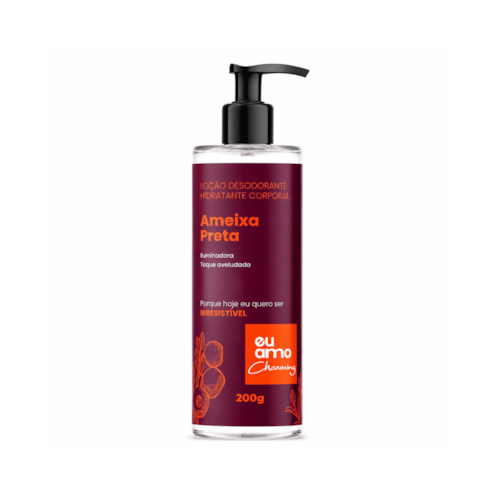 Eu Amo Charming Loção Desodorante Hidratante Ameixa Preta 200ml