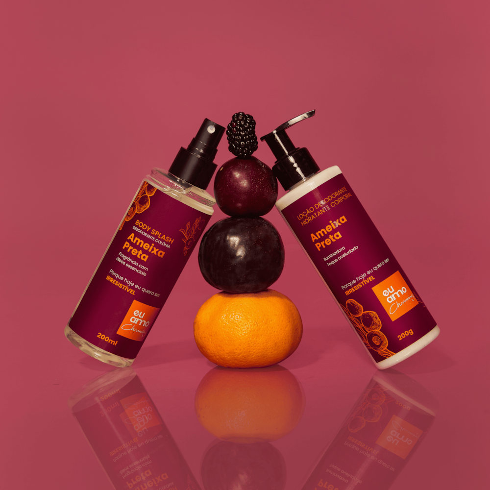 Eu Amo Charming Loção Desodorante Hidratante Ameixa Preta 200ml