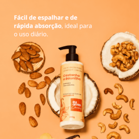 Eu Amo Charming Loção Desodorante Hidratante Castanhas e Baunilha 200g